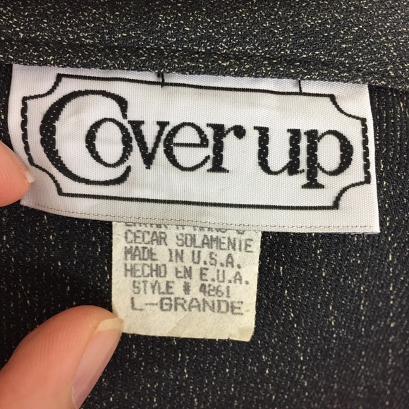 Cover up Blazer Size L - Picture 3 of 3